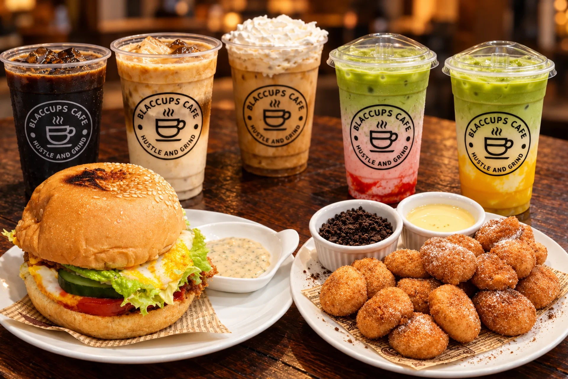 20% OFF When You Spend ₱1,000 at Blaccups Cafe