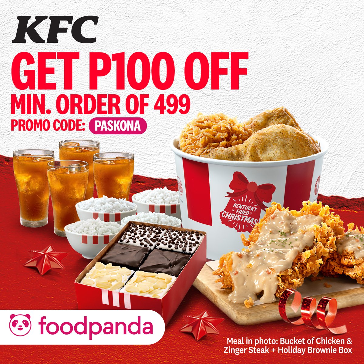 P100 Off Bucket Meal